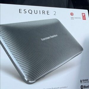 Esquire 2 Portable Bluetooth Speaker - Silver